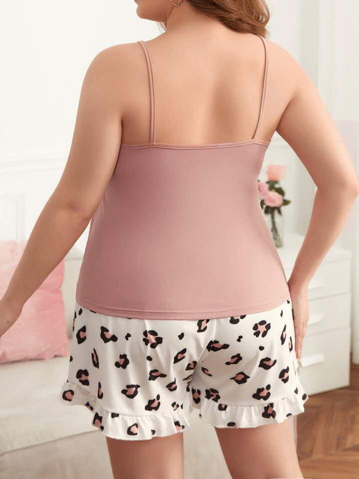 Pink "LOVE" Leopard