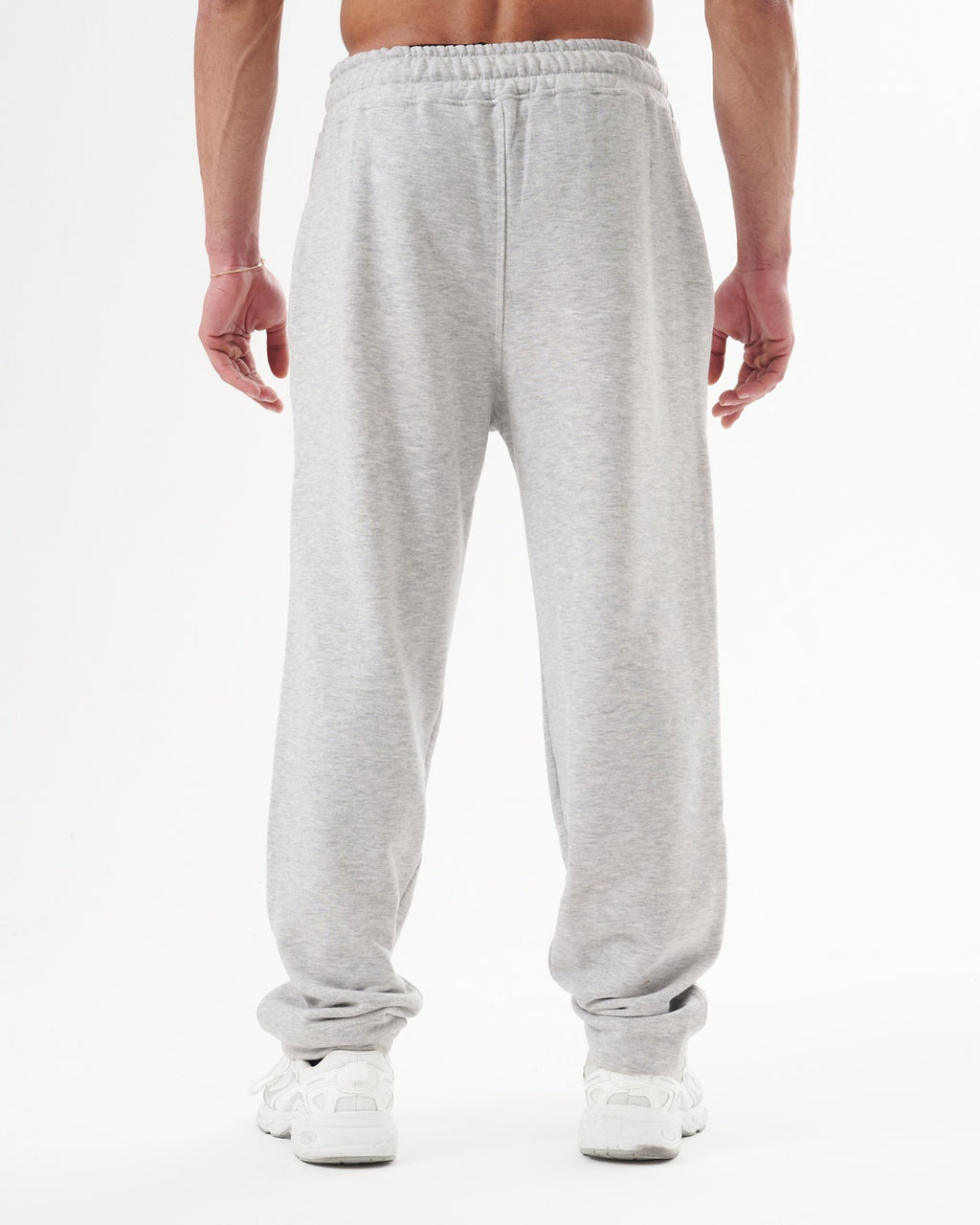 Gray Straight Sweatpants