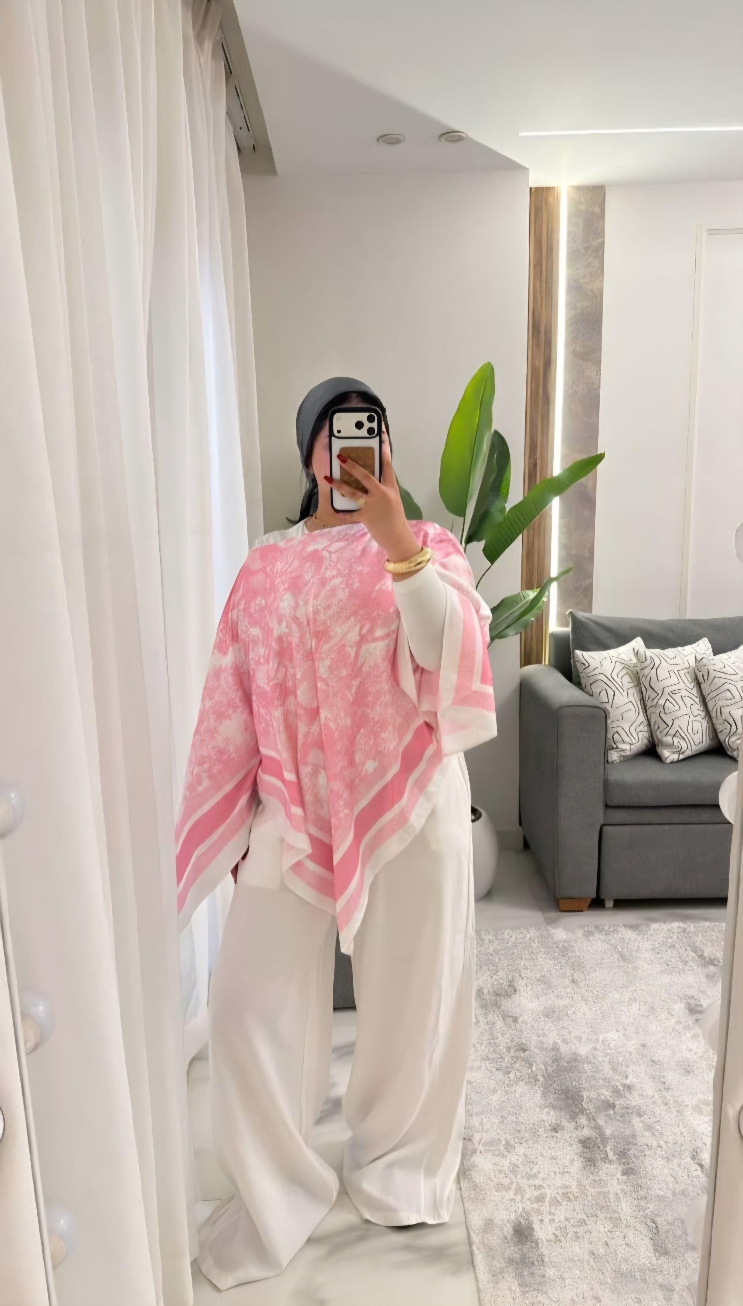 Toile de Jouy & Satin Vibes Blouse