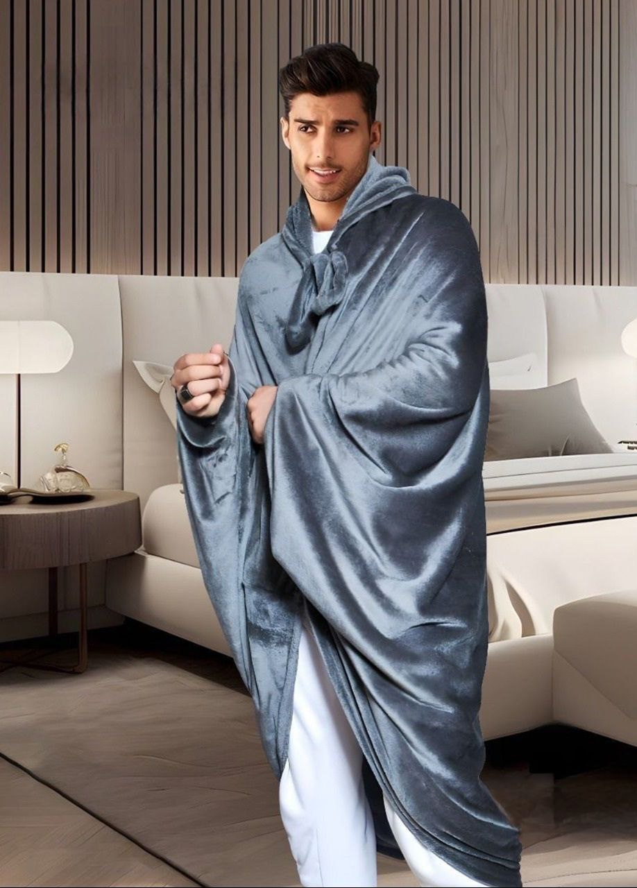 Luxury Plush Blanket with Hood