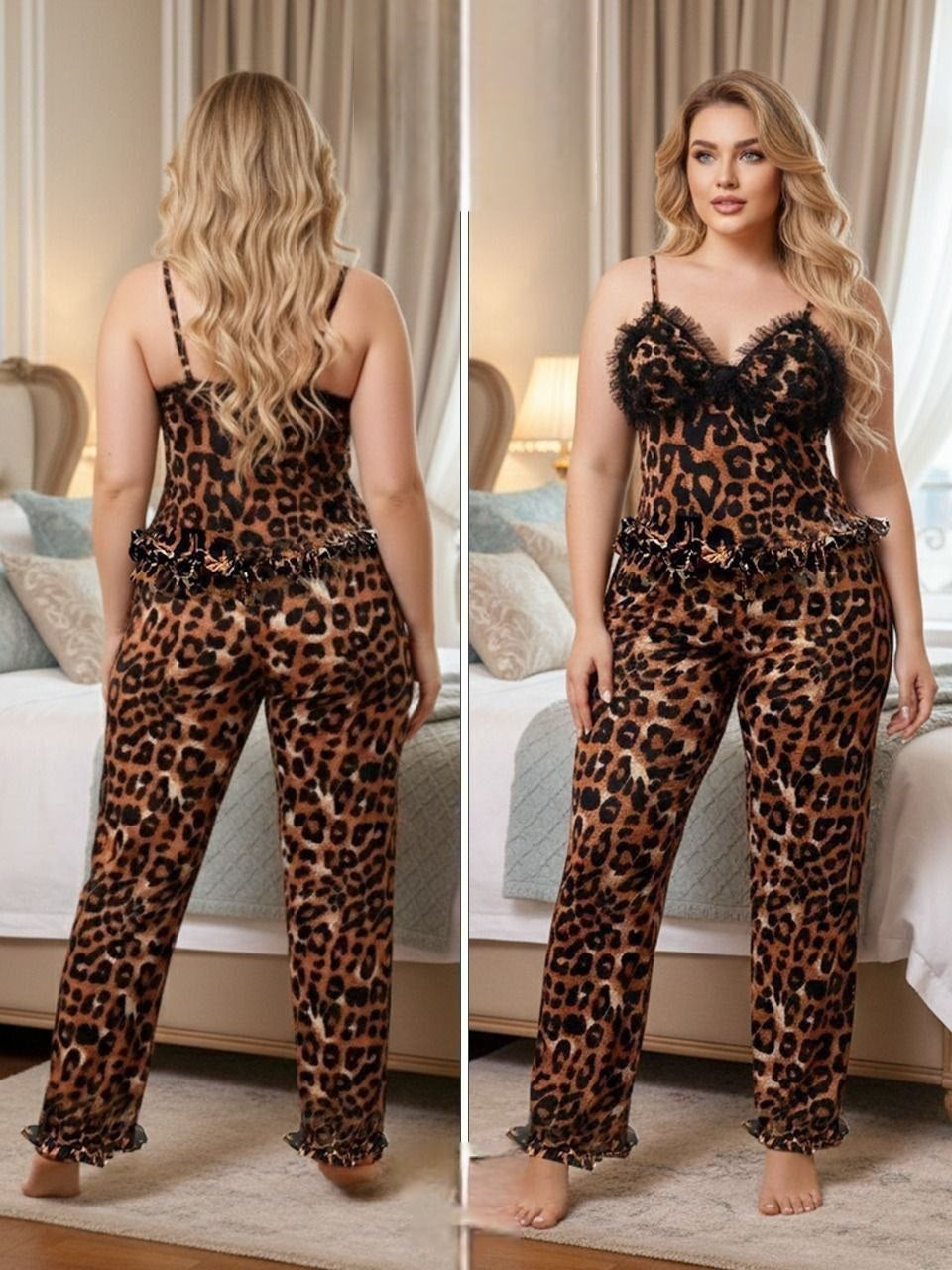 Leopard Cami & Pants Set