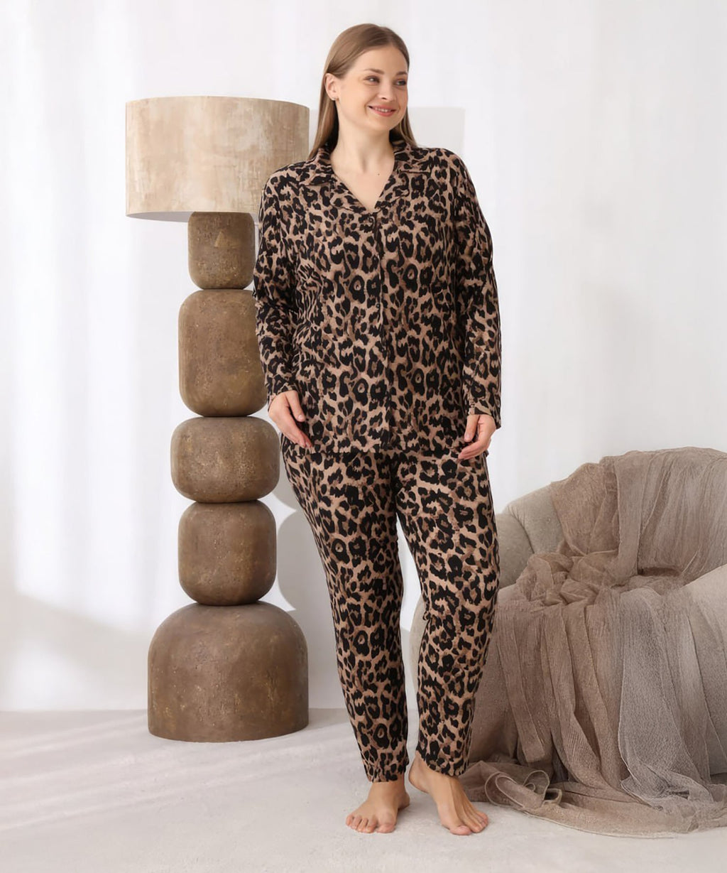 غطاء مريح بنقشة جلد النمر 🐆