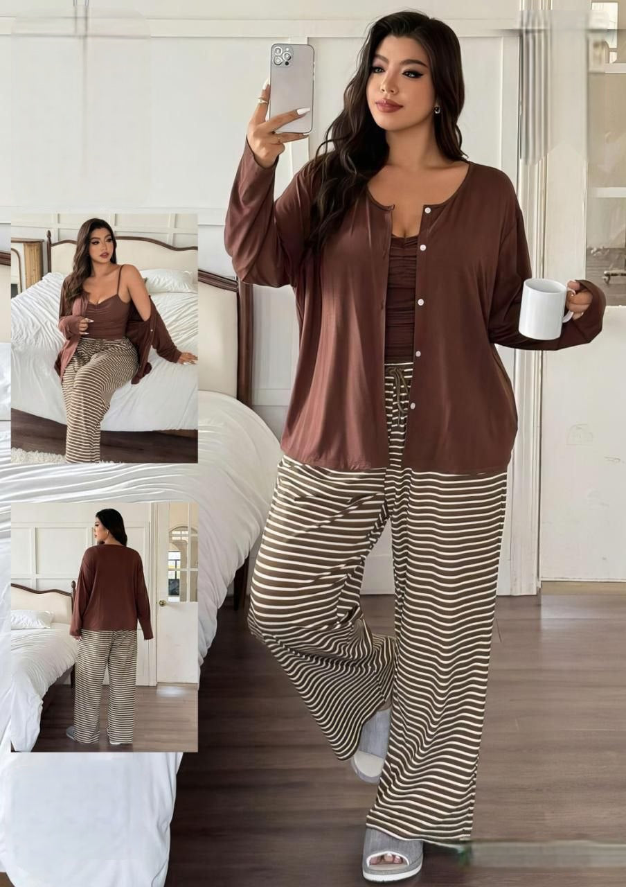 Cocoa Stripe