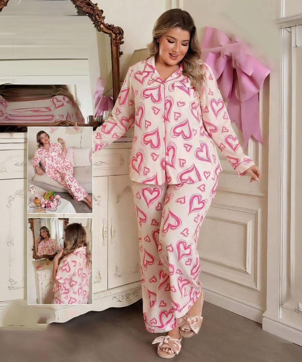 Pink Heart Pajama