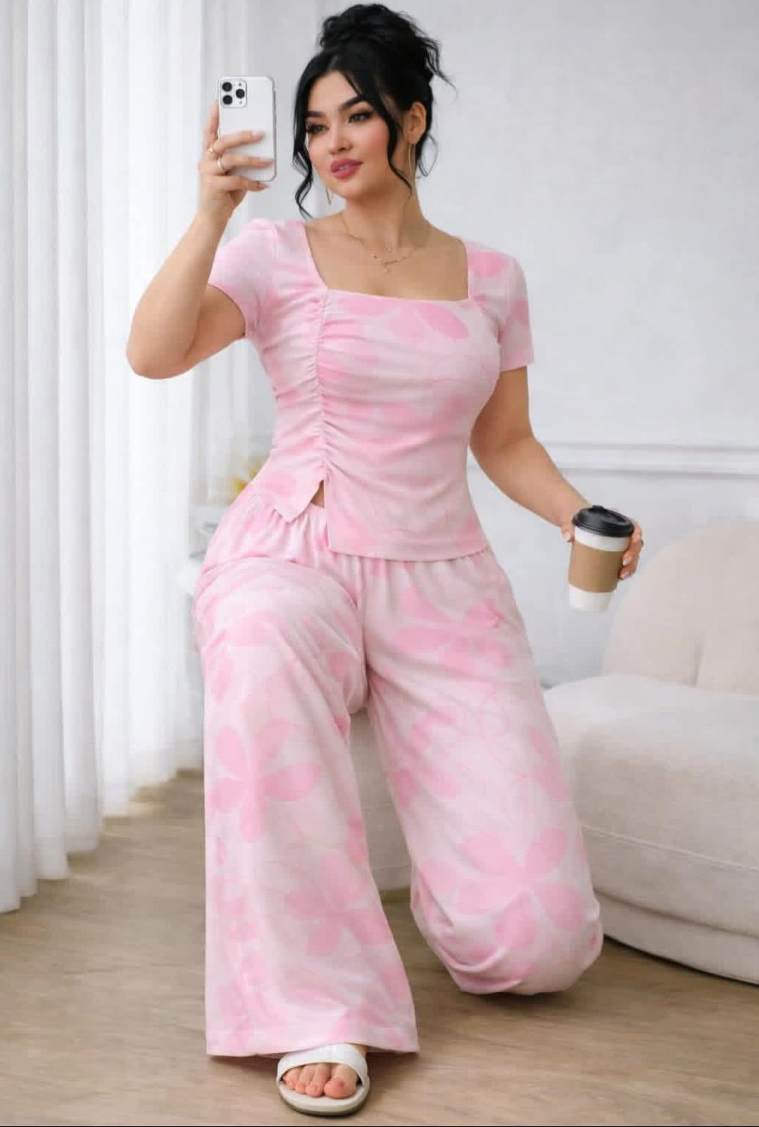 Tie-Dye Ruched